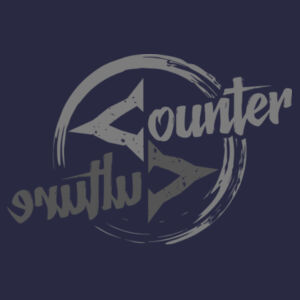 COUNTER CULTURE - PREMIUM T-SHIRT - NAVY BLUE - 42STBK Design