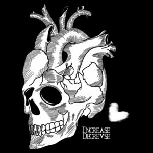SKULL HEART - PREMIUM T-SHIRT - BLACK - UJ6BDC Design