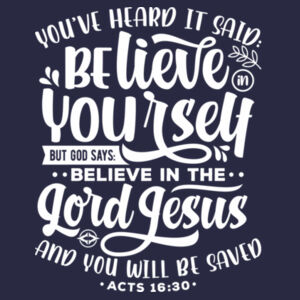 YOU WILL BE SAVED - PREMIUM T-SHIRT - NAVY BLUE - HYPEWS Design