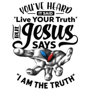 I AM THE TRUTH - PREMIUM T-SHIRT - WHITE - $LSP356$ Design