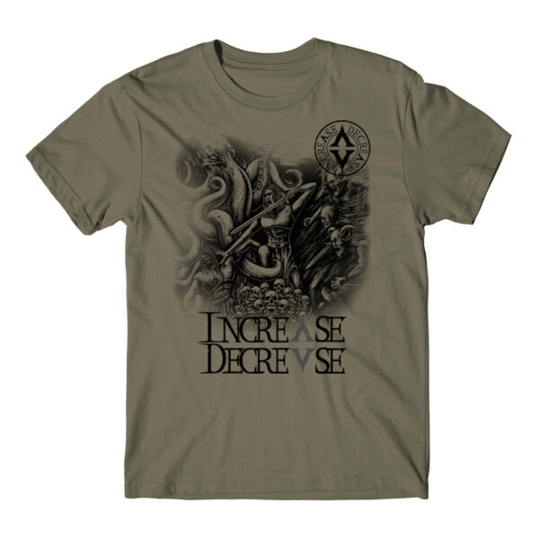 FEMALE WARRIOR - PREMIUM T-SHIRT - MILITARY GREEN - 76GYA5 Thumbnail