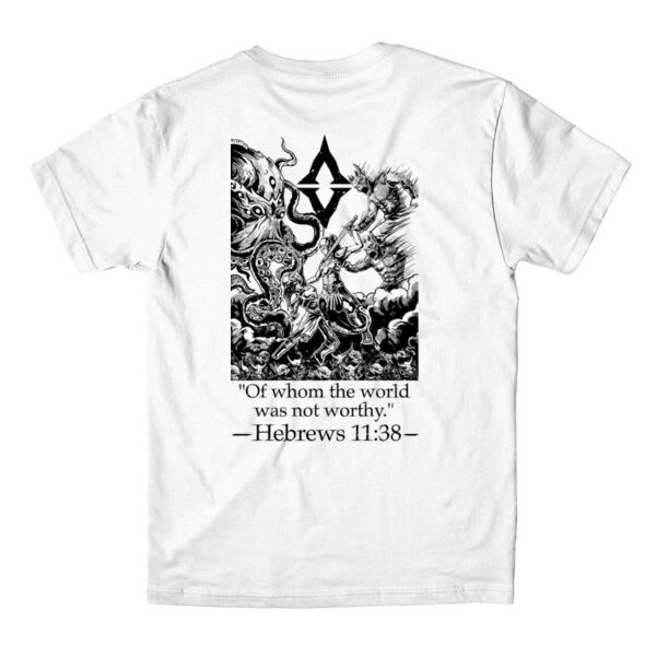 DEMON WARRIOR (WOMAN) - PREMIUM T-SHIRT - WHITE - YEW5M9 Thumbnail